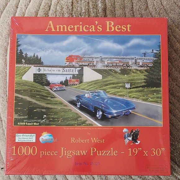 1000 pc Jigsaw puzzle 19 × 30 - Picture 1 of 2